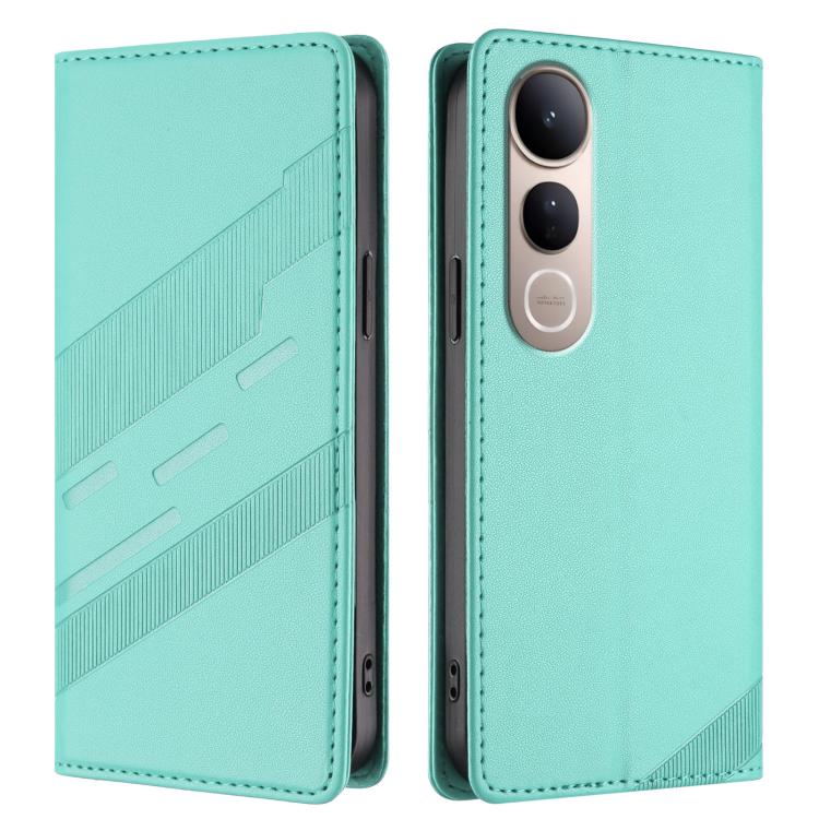 For vivo V50 Lite 5G Embossed Multi-functional Wallet Retro Leather Phone Case