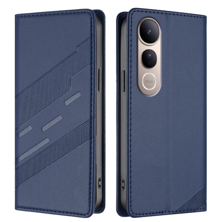For vivo V50 Lite 5G Embossed Multi-functional Wallet Retro Leather Phone Case