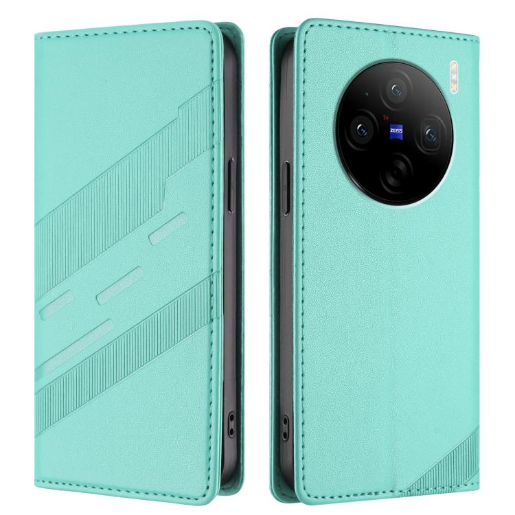 For vivo X100s 5G Global Embossed Multi-functional Wallet Retro Leather Phone Case