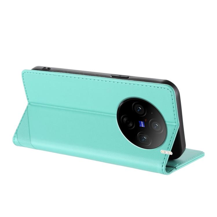 For vivo X100s 5G Global Embossed Multi-functional Wallet Retro Leather Phone Case
