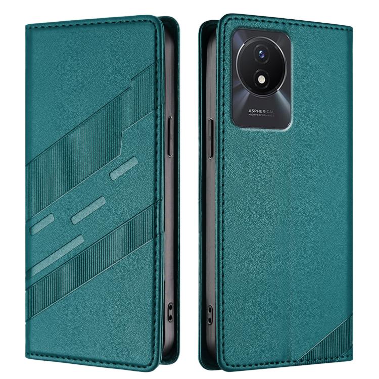 For vivo Y02A 4G / Y02 4G / Y11 2023 Embossed Multi-functional Wallet Retro Leather Phone Case