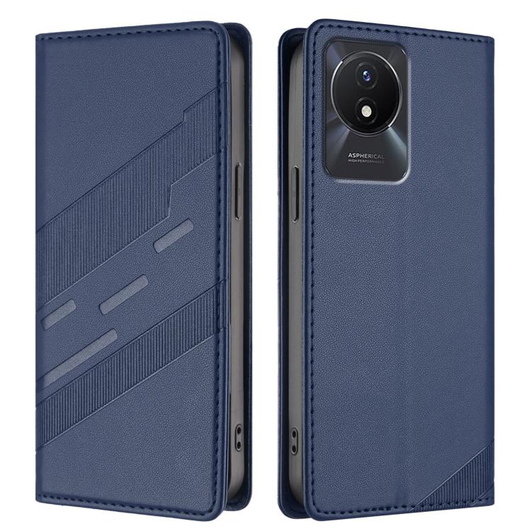 For vivo Y02A 4G / Y02 4G / Y11 2023 Embossed Multi-functional Wallet Retro Leather Phone Case