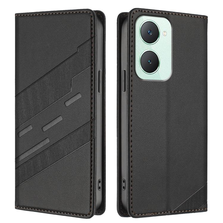 For vivo Y03 4G Global Embossed Multi-functional Wallet Retro Leather Phone Case