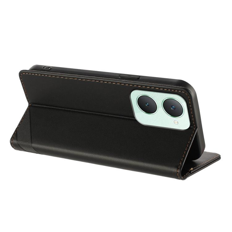 For vivo Y03 4G Global Embossed Multi-functional Wallet Retro Leather Phone Case