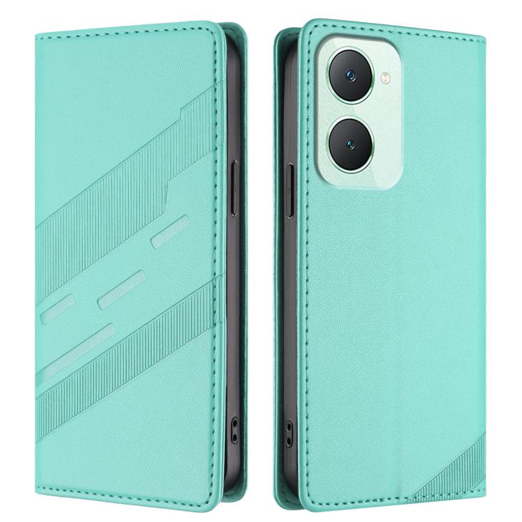 For vivo Y03 4G Global Embossed Multi-functional Wallet Retro Leather Phone Case