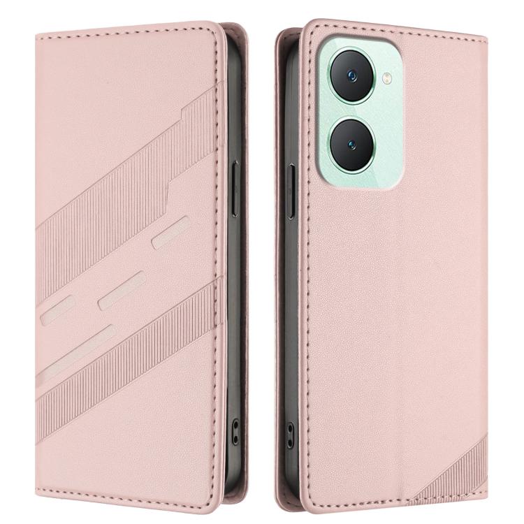 For vivo Y03 4G Global Embossed Multi-functional Wallet Retro Leather Phone Case