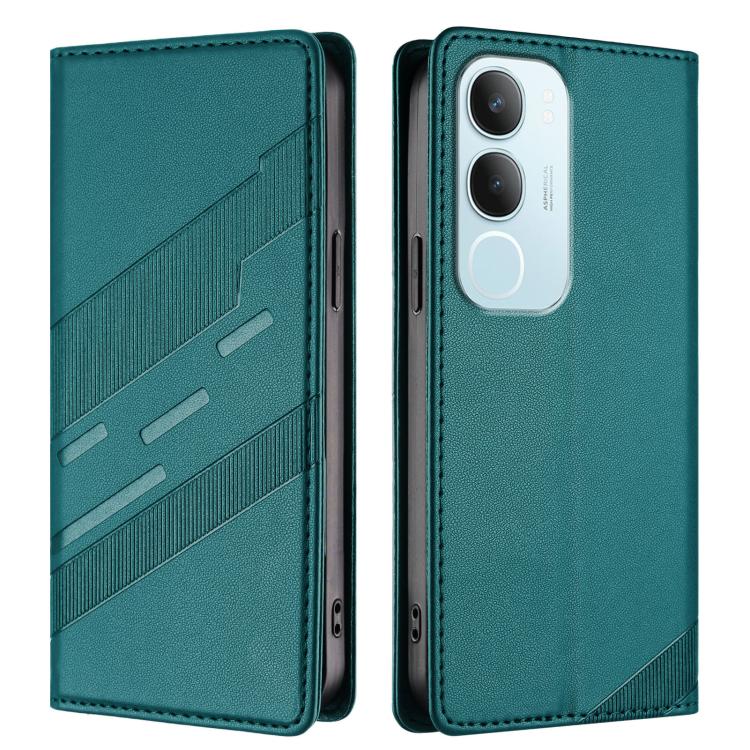 For vivo Y19s 4G Global Embossed Multi-functional Wallet Retro Leather Phone Case
