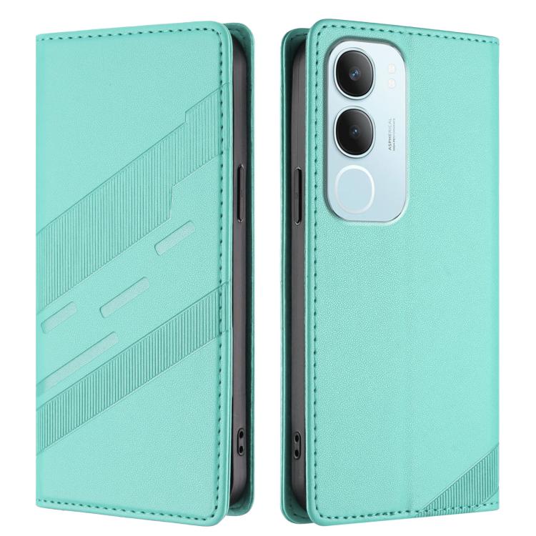 For vivo Y19s 4G Global Embossed Multi-functional Wallet Retro Leather Phone Case