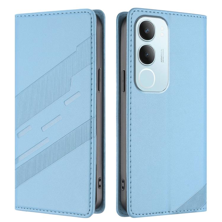 For vivo Y19s 4G Global Embossed Multi-functional Wallet Retro Leather Phone Case