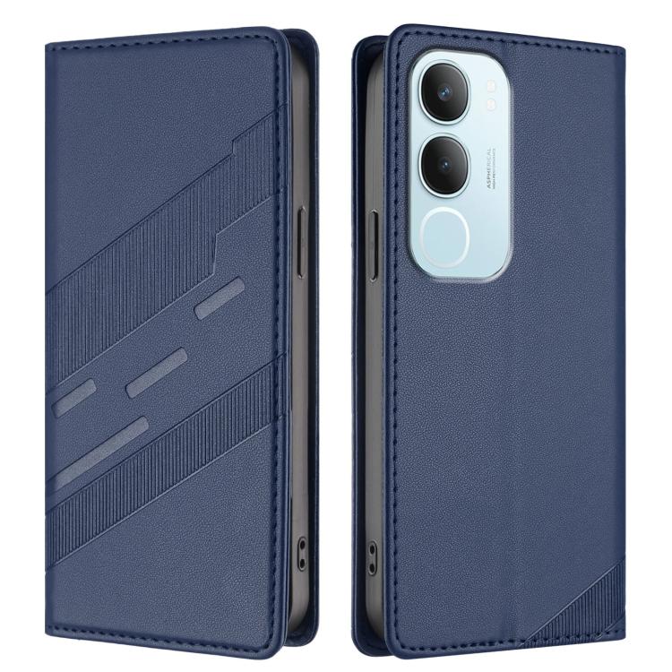 For vivo Y19s 4G Global Embossed Multi-functional Wallet Retro Leather Phone Case
