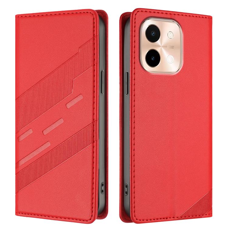 For vivo Y28 4G Global Embossed Multi-functional Wallet Retro Leather Phone Case