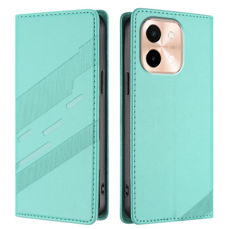 For vivo Y28 4G Global Embossed Multi-functional Wallet Retro Leather Phone Case