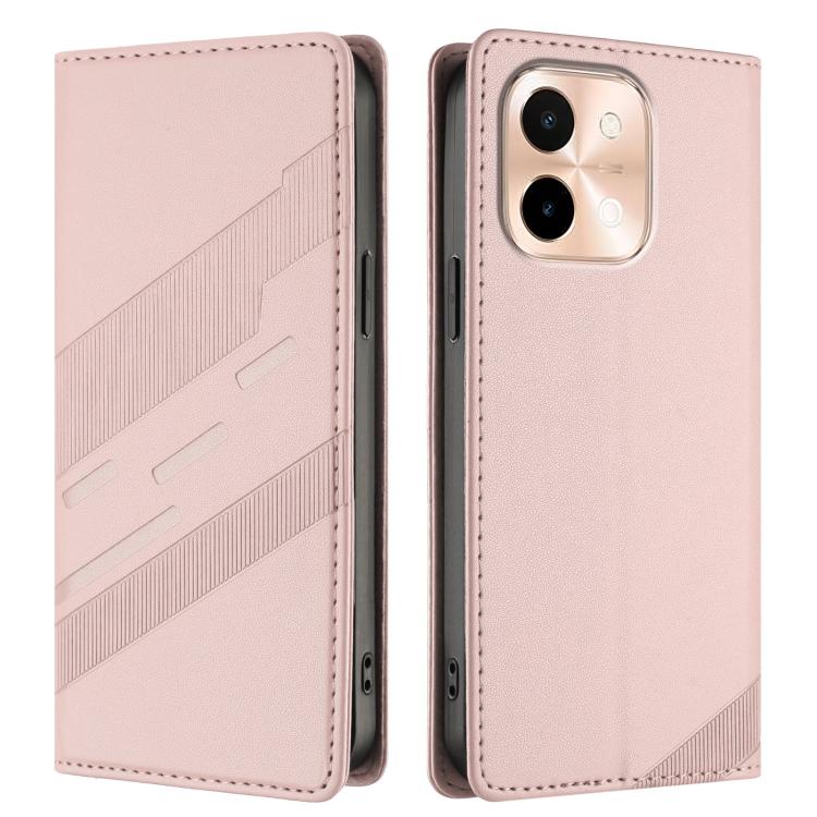 For vivo Y28 4G Global Embossed Multi-functional Wallet Retro Leather Phone Case