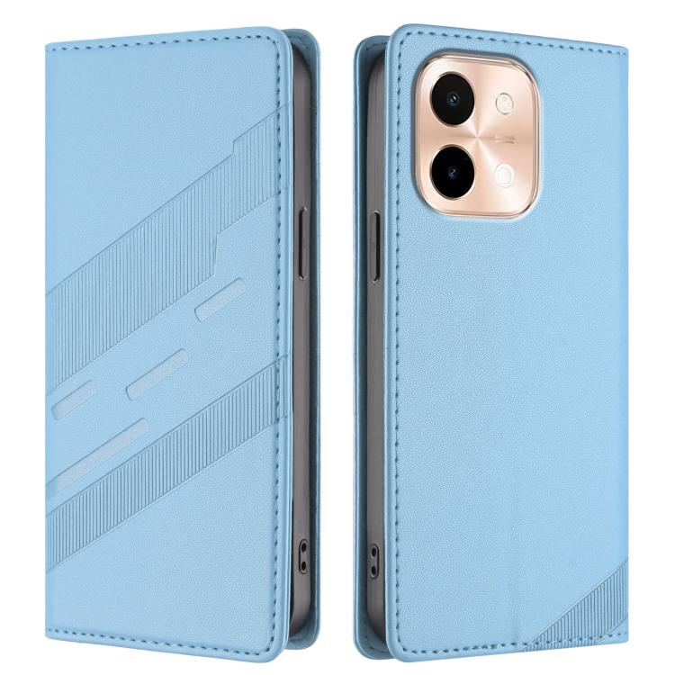 For vivo Y28 4G Global Embossed Multi-functional Wallet Retro Leather Phone Case