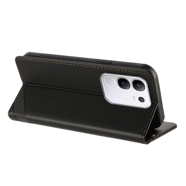 For vivo Y29 4G Global Embossed Multi-functional Wallet Retro Leather Phone Case