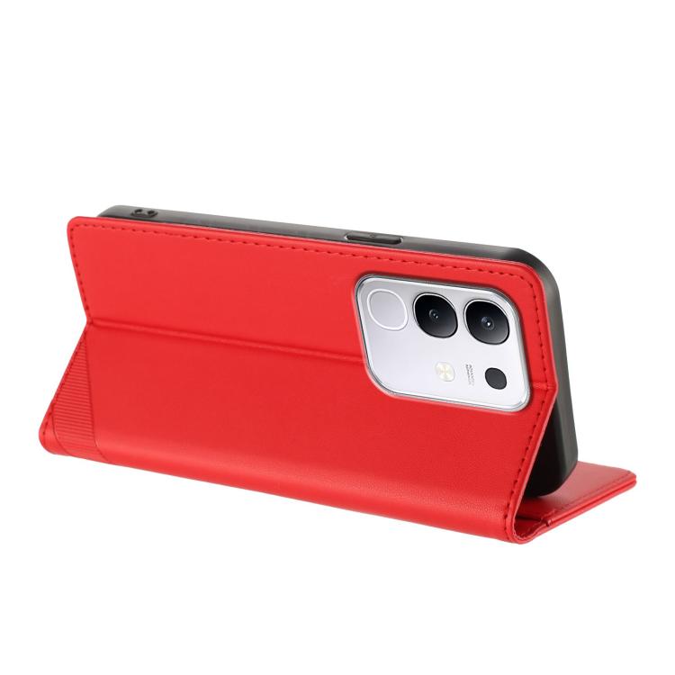 For vivo Y29 4G Global Embossed Multi-functional Wallet Retro Leather Phone Case