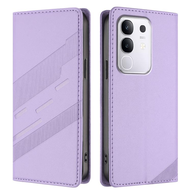 For vivo Y29 4G Global Embossed Multi-functional Wallet Retro Leather Phone Case