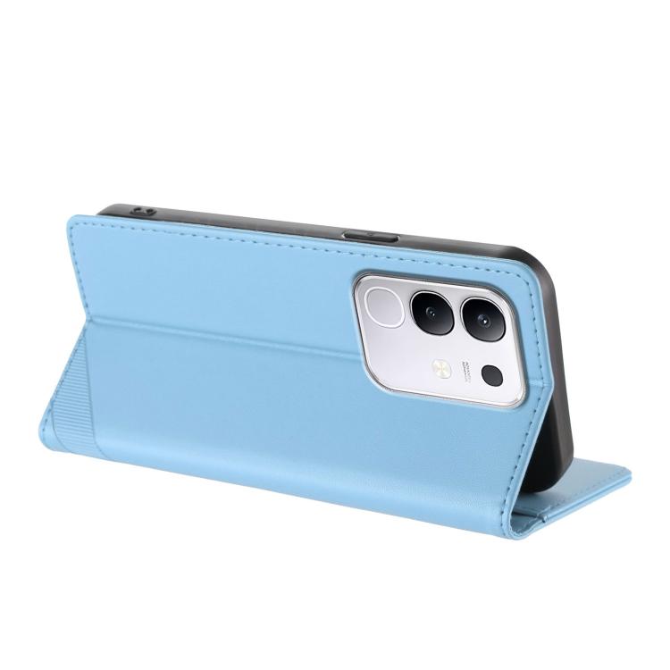 For vivo Y29 4G Global Embossed Multi-functional Wallet Retro Leather Phone Case