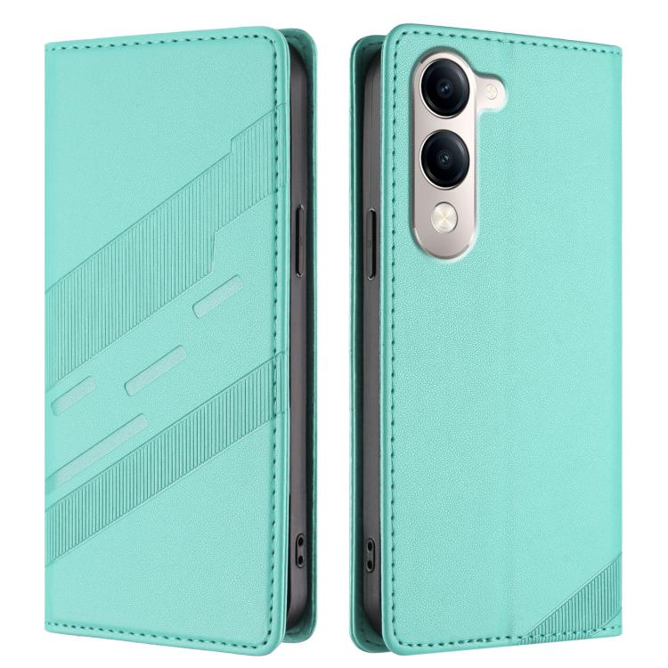 For vivo Y29s 5G Global Embossed Multi-functional Wallet Retro Leather Phone Case