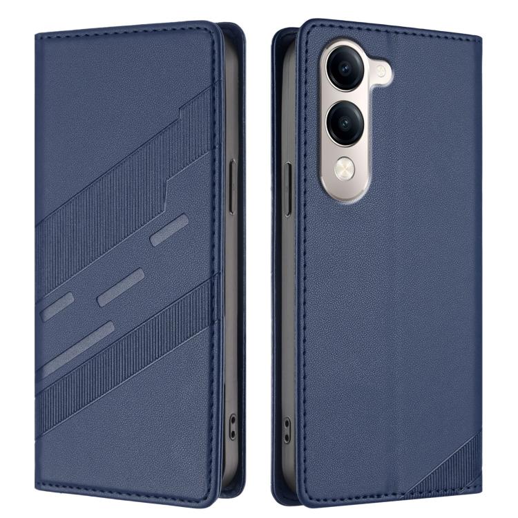 For vivo Y29s 5G Global Embossed Multi-functional Wallet Retro Leather Phone Case