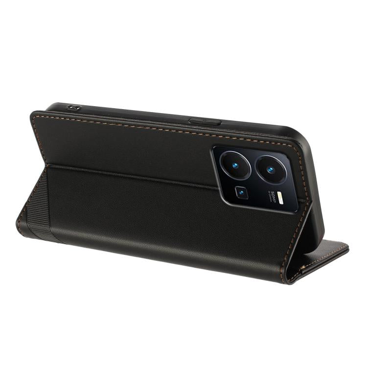 For vivo Y35 4G Global Embossed Multi-functional Wallet Retro Leather Phone Case
