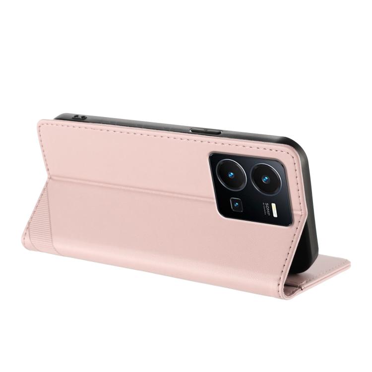 For vivo Y35 4G Global Embossed Multi-functional Wallet Retro Leather Phone Case