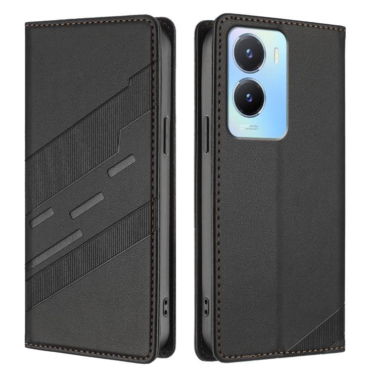 For vivo Y56 5G Global Embossed Multi-functional Wallet Retro Leather Phone Case