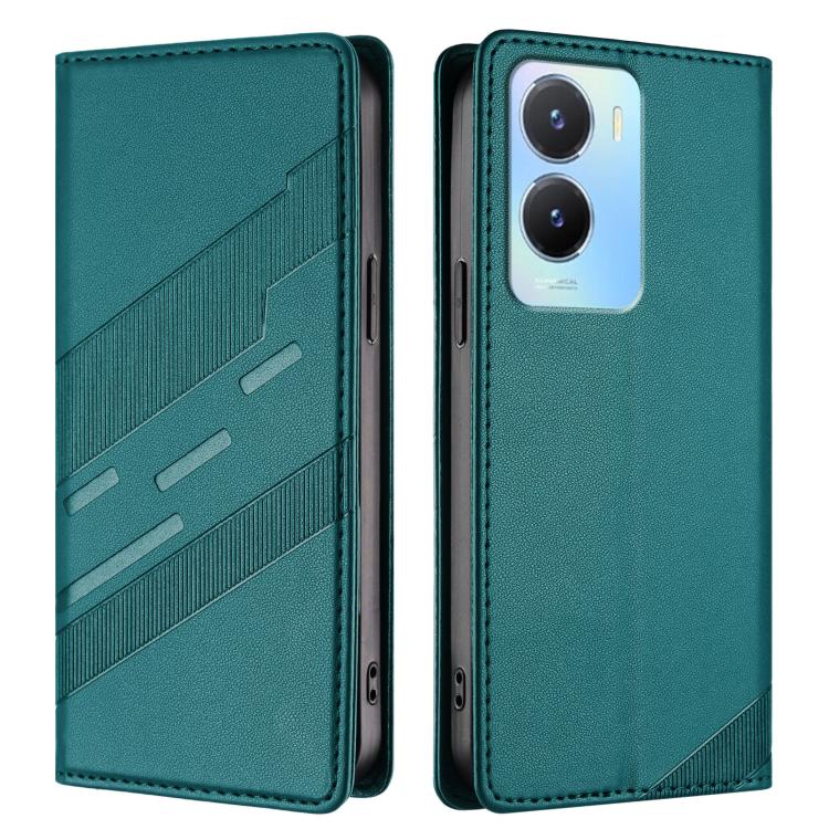 For vivo Y56 5G Global Embossed Multi-functional Wallet Retro Leather Phone Case