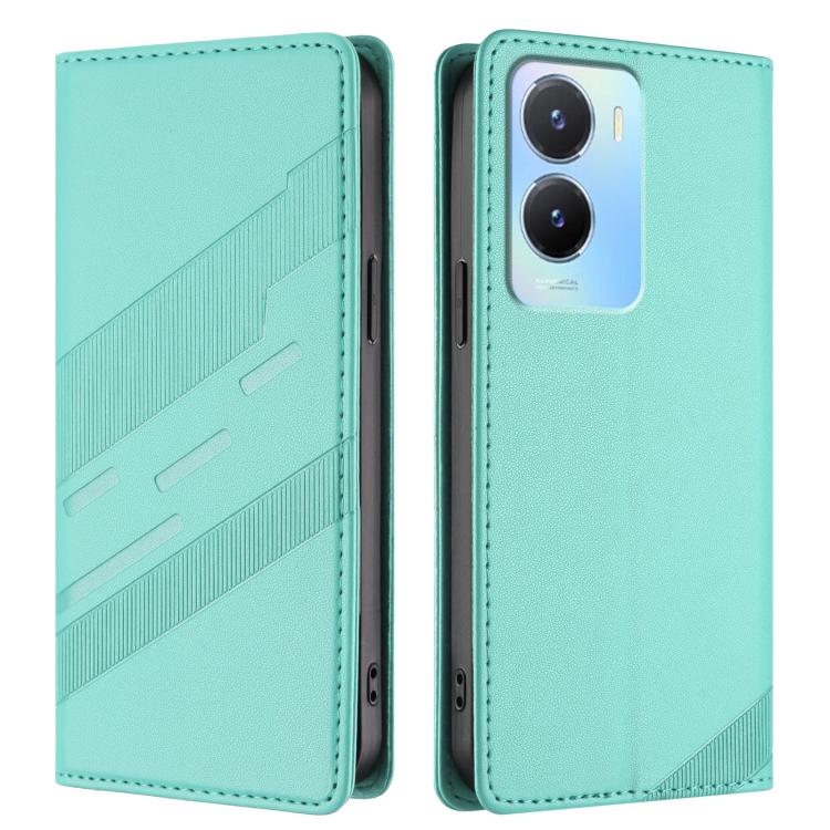For vivo Y56 5G Global Embossed Multi-functional Wallet Retro Leather Phone Case