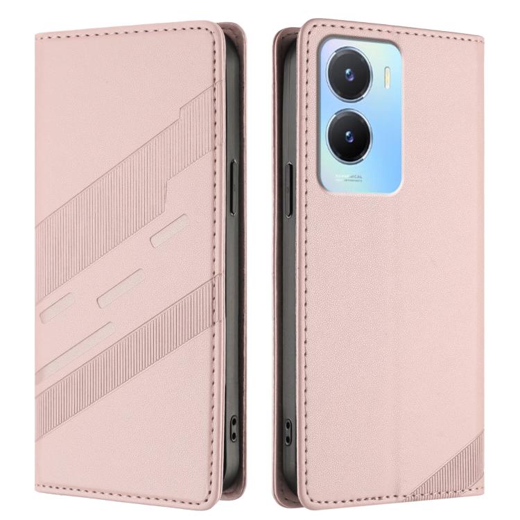 For vivo Y56 5G Global Embossed Multi-functional Wallet Retro Leather Phone Case