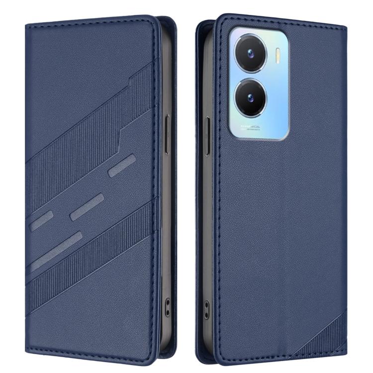 For vivo Y56 5G Global Embossed Multi-functional Wallet Retro Leather Phone Case