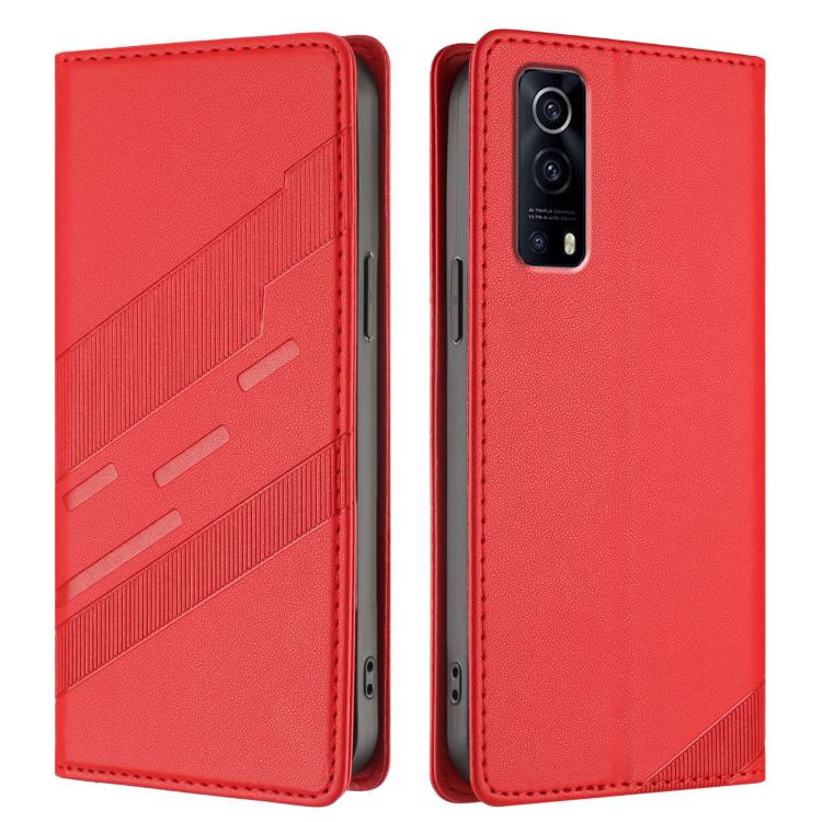 For vivo Y72 5G India Embossed Multi-functional Wallet Retro Leather Phone Case