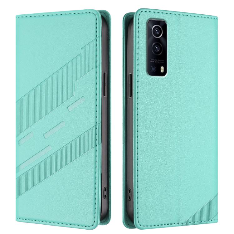 For vivo Y72 5G India Embossed Multi-functional Wallet Retro Leather Phone Case