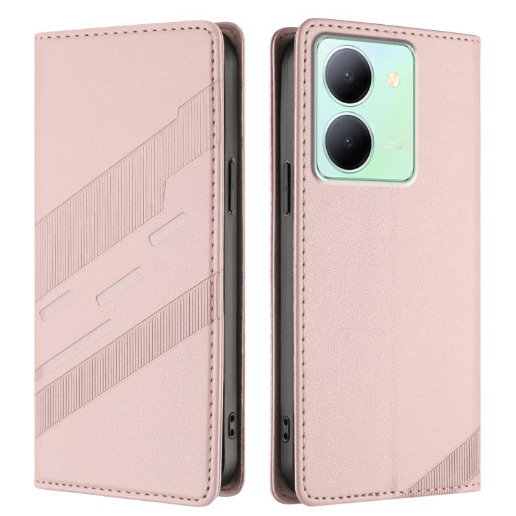 For vivo Y78 5G / Y27 5G Embossed Multi-functional Wallet Retro Leather Phone Case