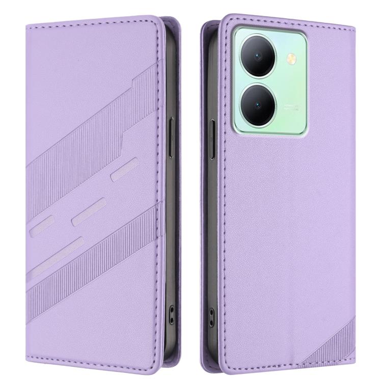 For vivo Y78 5G / Y27 5G Embossed Multi-functional Wallet Retro Leather Phone Case