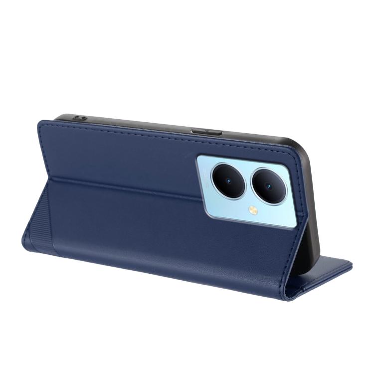 For vivo Y78+ 5G Global Embossed Multi-functional Wallet Retro Leather Phone Case