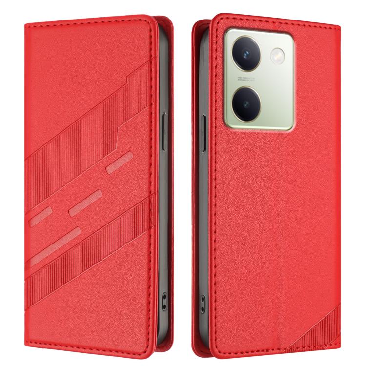 For vivo Y100 5G Global Embossed Multi-functional Wallet Retro Leather Phone Case
