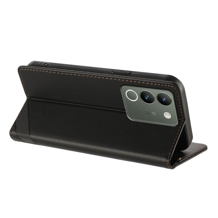 For vivo Y200 5G Global Embossed Multi-functional Wallet Retro Leather Phone Case