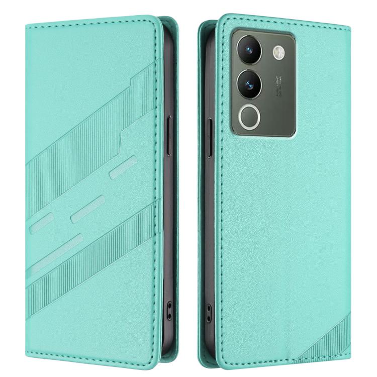 For vivo Y200 5G Global Embossed Multi-functional Wallet Retro Leather Phone Case