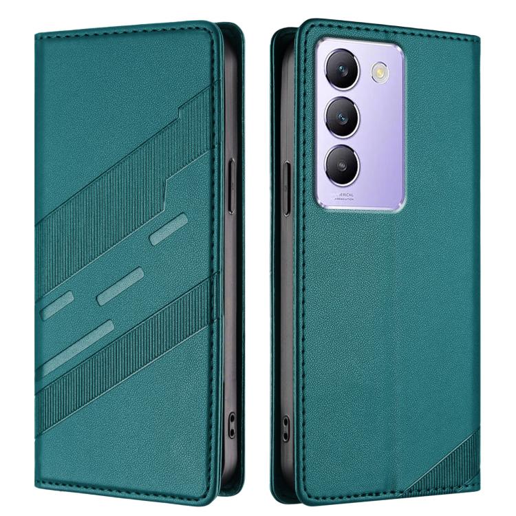 For vivo Y200e 5G Global Embossed Multi-functional Wallet Retro Leather Phone Case