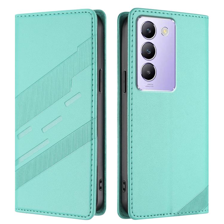 For vivo Y200e 5G Global Embossed Multi-functional Wallet Retro Leather Phone Case