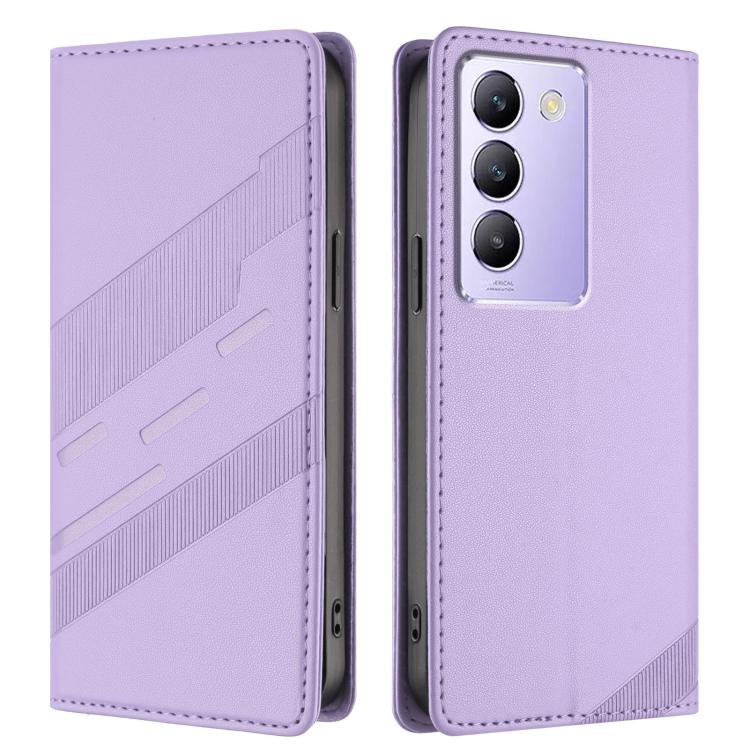 For vivo Y200e 5G Global Embossed Multi-functional Wallet Retro Leather Phone Case