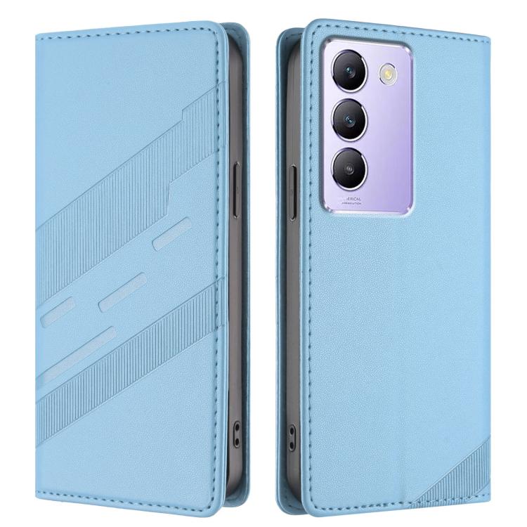 For vivo Y200e 5G Global Embossed Multi-functional Wallet Retro Leather Phone Case