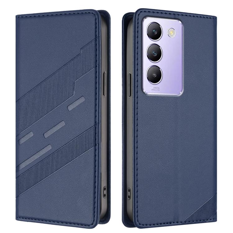 For vivo Y200e 5G Global Embossed Multi-functional Wallet Retro Leather Phone Case