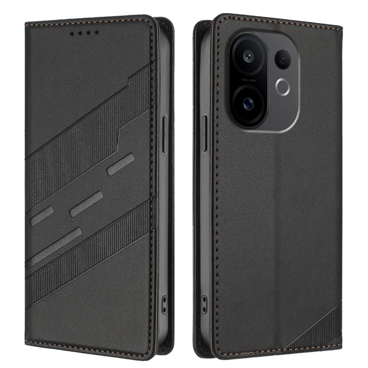 For vivo S30 Embossed Multi-functional Wallet Retro Leather Phone Case