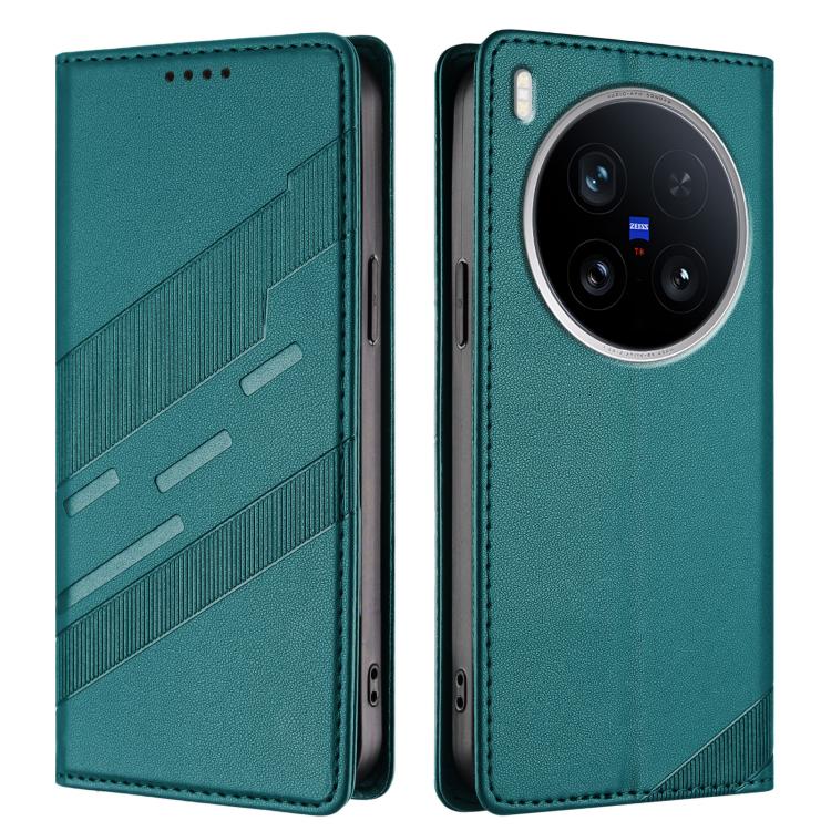 For vivo X200 Ultra Embossed Multi-functional Wallet Retro Leather Phone Case
