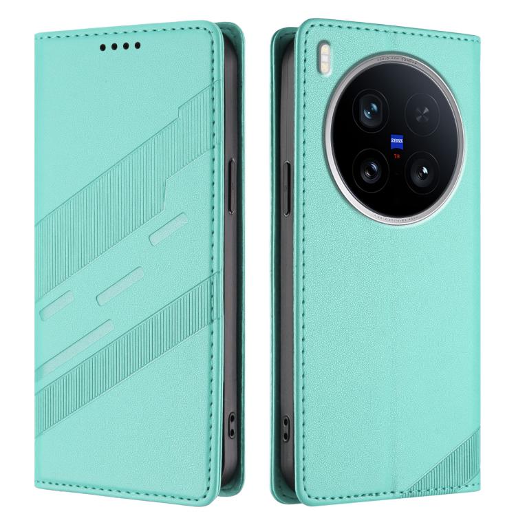 For vivo X200 Ultra Embossed Multi-functional Wallet Retro Leather Phone Case