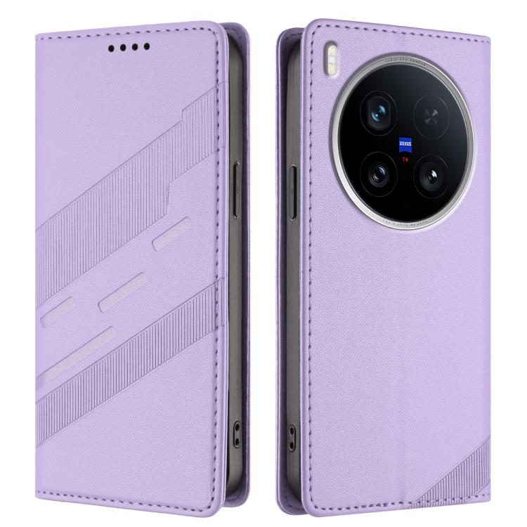 For vivo X200 Ultra Embossed Multi-functional Wallet Retro Leather Phone Case
