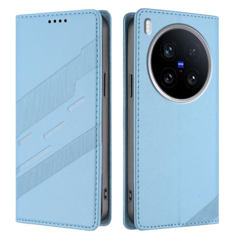 For vivo X200 Ultra Embossed Multi-functional Wallet Retro Leather Phone Case