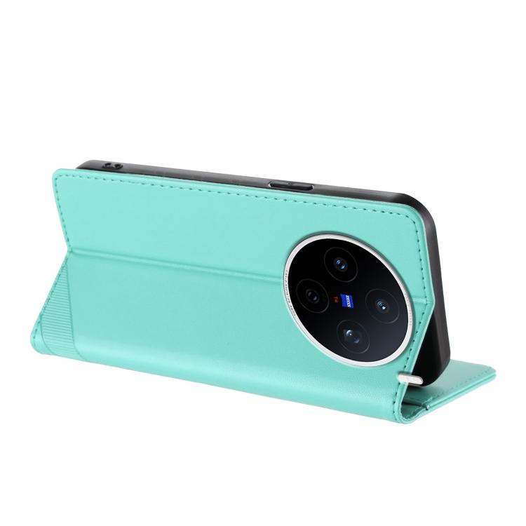 For vivo X200s Embossed Multi-functional Wallet Retro Leather Phone Case